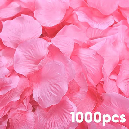 128 PCS Valentine's Day Balloon Garland Arch Kit Hot Pink Love Heart Latex Metallic Confetti Balloons for Princess Theme Bridal Wedding Valentine's Day Party Background Decorations