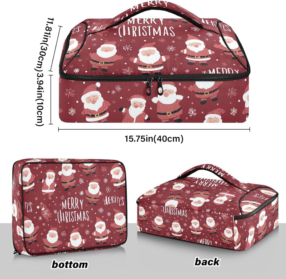 Casserole Carriers for Hot or Cold Food Reusable Casserole Dish Carrier Insulated Thermal Large Capacity Durable Perfect for Party Camping Family Gatherings Yellow Fish