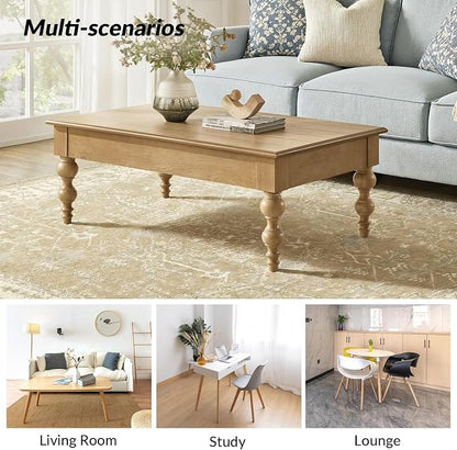 HULALA HOME Coffee Table Lift Top