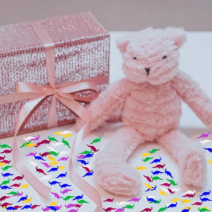 Confetti Dinosaur Confetti Dino for Birthday Baby Shower Party Table Favor Metallic Foil Scatter or DIY(Dinosaur)