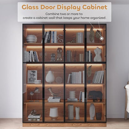 Mekminop Modern Display Storage Cabinet