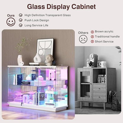 Lvifur RGB Glass Display Cabinet -