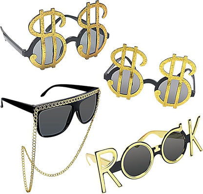 musykrafties Photo Booth Props Sunglasses Set