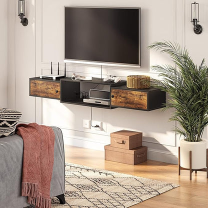 HOOBRO 55" Floating TV Stand