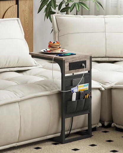 TUTOTAK C Shaped End Table
