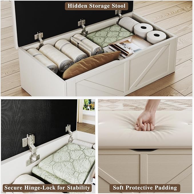 HUAHUU Coffee Table, 31.5 Lift Top Coffee Tables