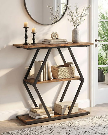 CHOEZON 3-Tier Console Table, Entryway Table, Sofa Table