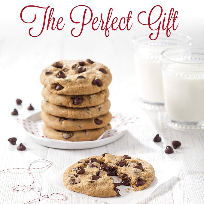 Mrs. Fields Large Sweet Signature Crate - Assorted with 12 Original Cookies and 45 Nibblers Bite-Sized Cookies in our 5 Classic Flavors (57 Count)