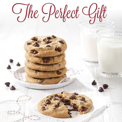 Mrs. Fields Large Sweet Signature Crate - Assorted with 12 Original Cookies and 45 Nibblers Bite-Sized Cookies in our 5 Classic Flavors (57 Count)