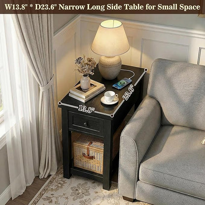 Armocity Narrow End Table Set of 2
