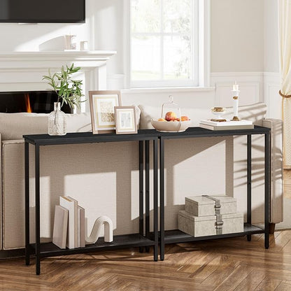 HOOBRO 29.5" Narrow Console Table, Small Entryway Table
