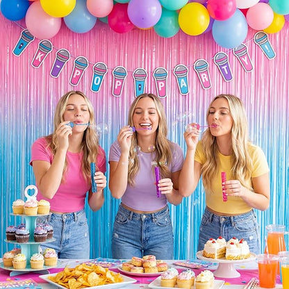 Jenaai 24 Pcs Soda Pop Bubble Wands Kpop Bubbles Party Favors for Summer Activity Cartoon Birthday Gifts Carnival Goody Bag Stuffers Wedding Supplies