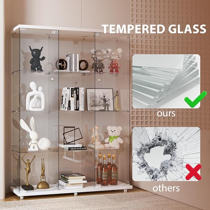 FANYUSHOW Glass Display Cabinet