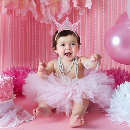 Pink Birthday Headband For Princess