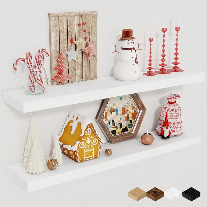 Fun Memories 32Inch Floating Shelves