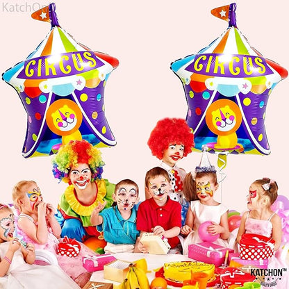 Circus Balloons for Carnival Theme Party Decorations - 30 Inch | Circus Tent Balloon for Circus Theme Party Supplies | Circus Canopy Balloons for Circus Theme Party Decorations | Carnival Balloons