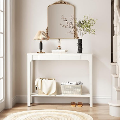 AQIMUELE Wood Console Table