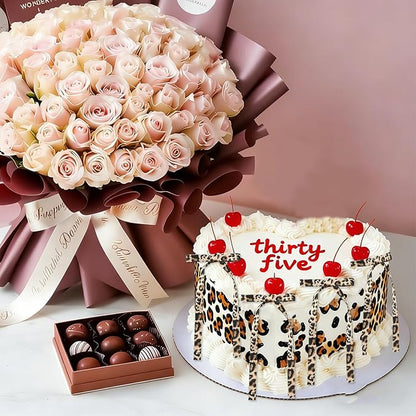 FYSUIMU 20Pcs Cheetah Print Bow Cake Toppers Cake Decorations Retro Chic Leopard Dessert Bowknot Ribbon for Girls Women Birthday Party Decor Supplies