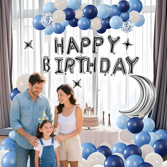 Balloon Arch Kit - Birthday & Holiday Decorations, Party Supplies for Boys, Girls, Mother's Day, Festivals (58pcs)