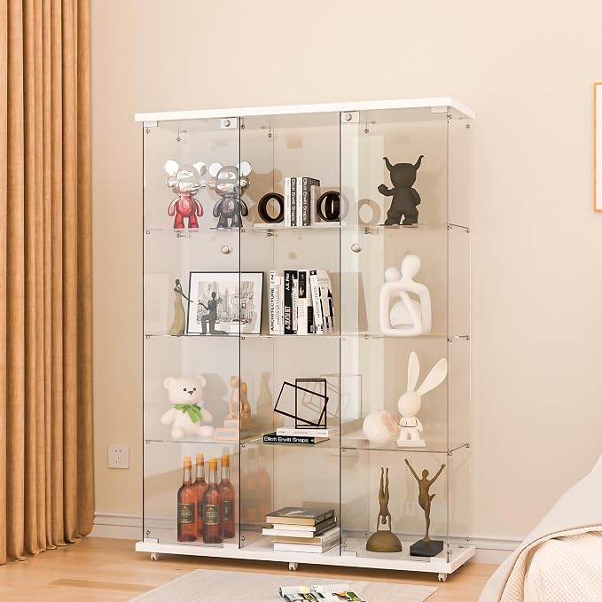FANYUSHOW Glass Display Cabinet