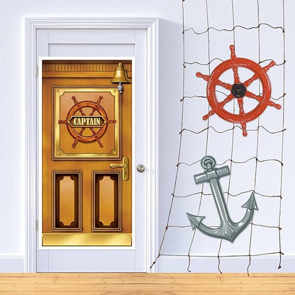 Cruise Ship Door Cover Party Accessory (1 Count) (1/Pkg)