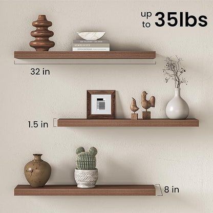 Fun Memories 32Inch Floating Shelves