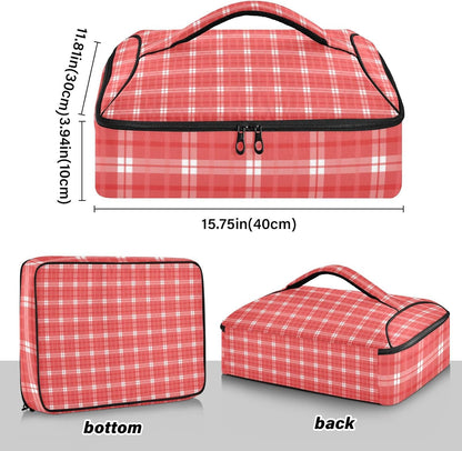 Casserole Carriers for Hot or Cold Food Reusable Casserole Dish Carrier Insulated Thermal Large Capacity Durable Perfect for Party Camping Family Gatherings Yellow Fish