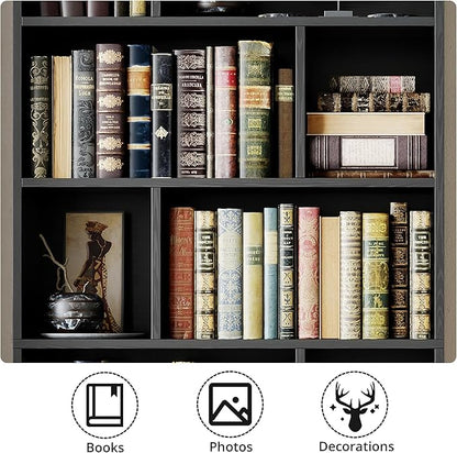 IRONCK Book Shelf, Tall Bookshelf