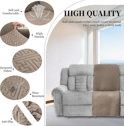 100% Waterproof Sectional Recliner Couch Covers