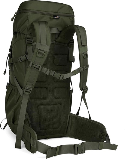 Mardingtop 50L Hiking Backpack,Backpacking Backpack with Rain Cover for Hiking,Backpacking,Rucking,Camping,Survival