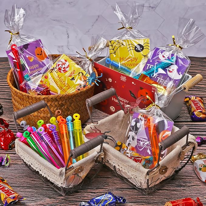 180 Piece Bubble Wands, 18 Colors Mini Neon Bubble Toy Bulk with Box for Halloween, Easter Basket Stuffers, Assortment Bubble Party Favors for Outdoor Indoor Activity Use, Child Kid Classroom Reward