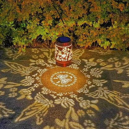 Large Solar Lanterns Outdoor Waterproof, Mothers Day Gifts Butterfly Birthday Gifts for Women Men, Metal Hanging Solar Lantern Lamp for Yard, Lawn, Patio, Backyard, Butterfly Garden Decor Outside