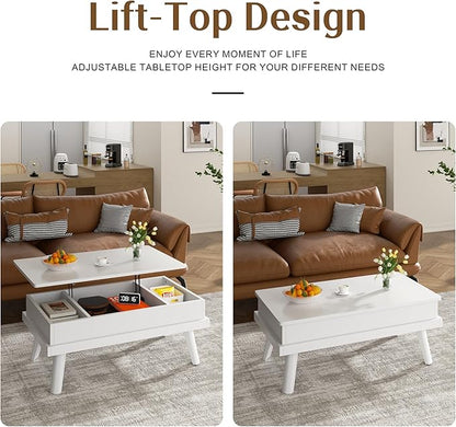 Shintenchi Coffee Table, Lift Top Coffee Table