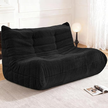 Bean Bag Loveseat Chair Big Sofa Beanbag Chair