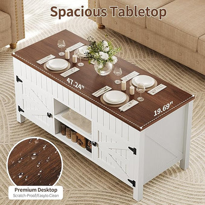 47.3“ Lift Top Coffee Table