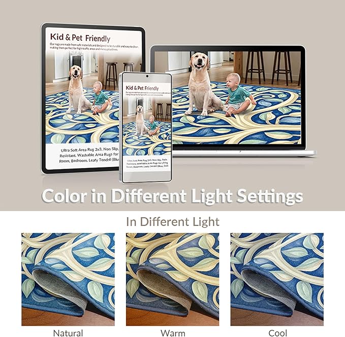 Flatwoven High Traffic Area Rug 5x7, Warm Retro Sun Rays Floor Mat with Symmetrical Circular Geometric Pattern, Non Slip, Stain Resistant, Washable Area Rugs for Living Room, Bedroom (Yellow, 5x7)