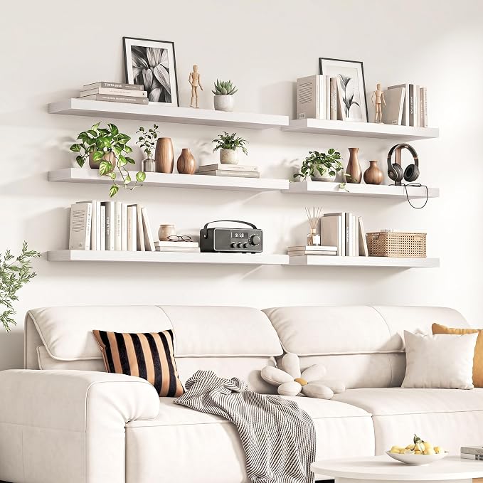 Fun Memories 48Inch Floating Shelves