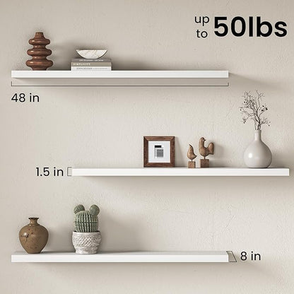 Fun Memories 48Inch Floating Shelves