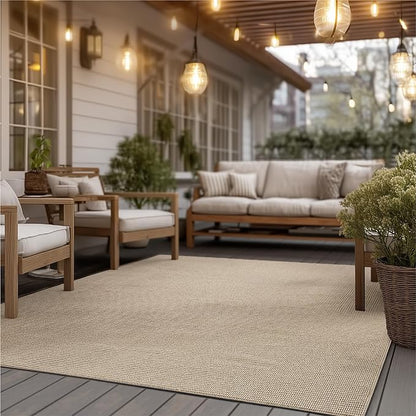 Bedsure 3x5 Faux Wool Area Rugs for Living Room, Machine Washable Carpet, Non-Slip Backing, Pet Friendly Throw Rug for Bedroom Dining Room, Natural Ivory