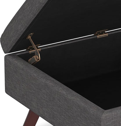 SIMPLIHOME Owen Coffee Table Storage Ottoman