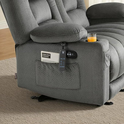 MCombo 55.9" Zero Gravity Power Loveseat Recliner