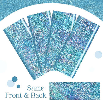 Just Shimmer Light Blue Holographic Tablecloth 40" x 108" Hot Pink Party Decoration Valentine's Day Birthday Party Table Decor Iridescence Plastic Table Cloth for Baby Shower Bachelorette Supplies