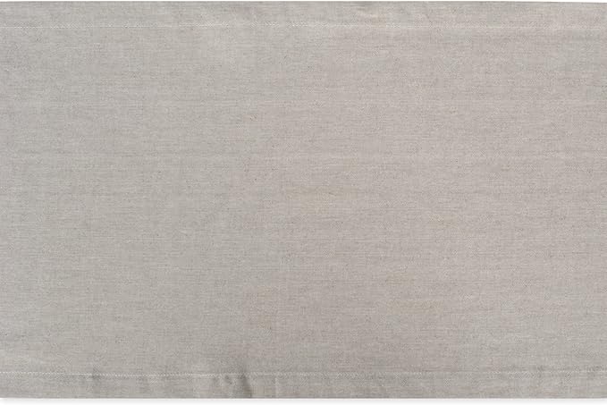 DII Chambray Kitchen, Tabletop Collection, Stone, 14x72 Table Runner