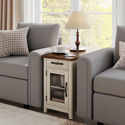 LINSY HOME End Table Set of 2