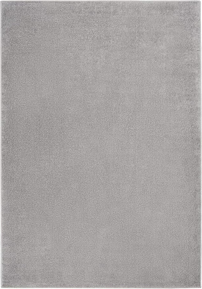 Nourison Home Nourison Essentials Silver Grey 5' x 8' Area Rug - Easy Clean, Non Shedding, Bed Room, Living Room, Dining Room, Kitchen (5' x 8')