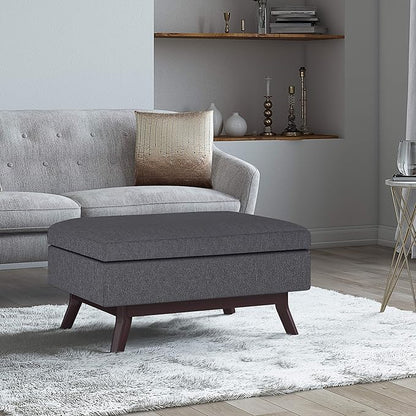 SIMPLIHOME Owen Coffee Table Storage Ottoman