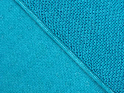 Cotton Paradise 100% Cotton Turkish Bathmat Rug, Soft Absorbent Quick Dry Non Slip, 17x24 Bathmat Rug, Ocean Aqua