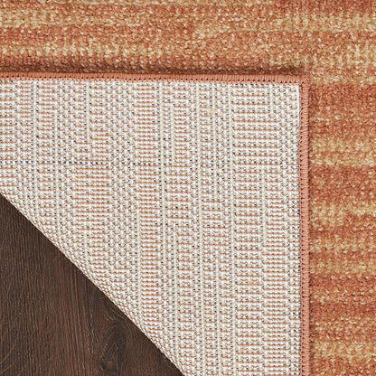 Nourison Home Nourison Essentials Rust 12' x 15' Area Rug - Easy Clean, Non Shedding, Bed Room, Living Room, Dining Room, Kitchen (12' x 15')