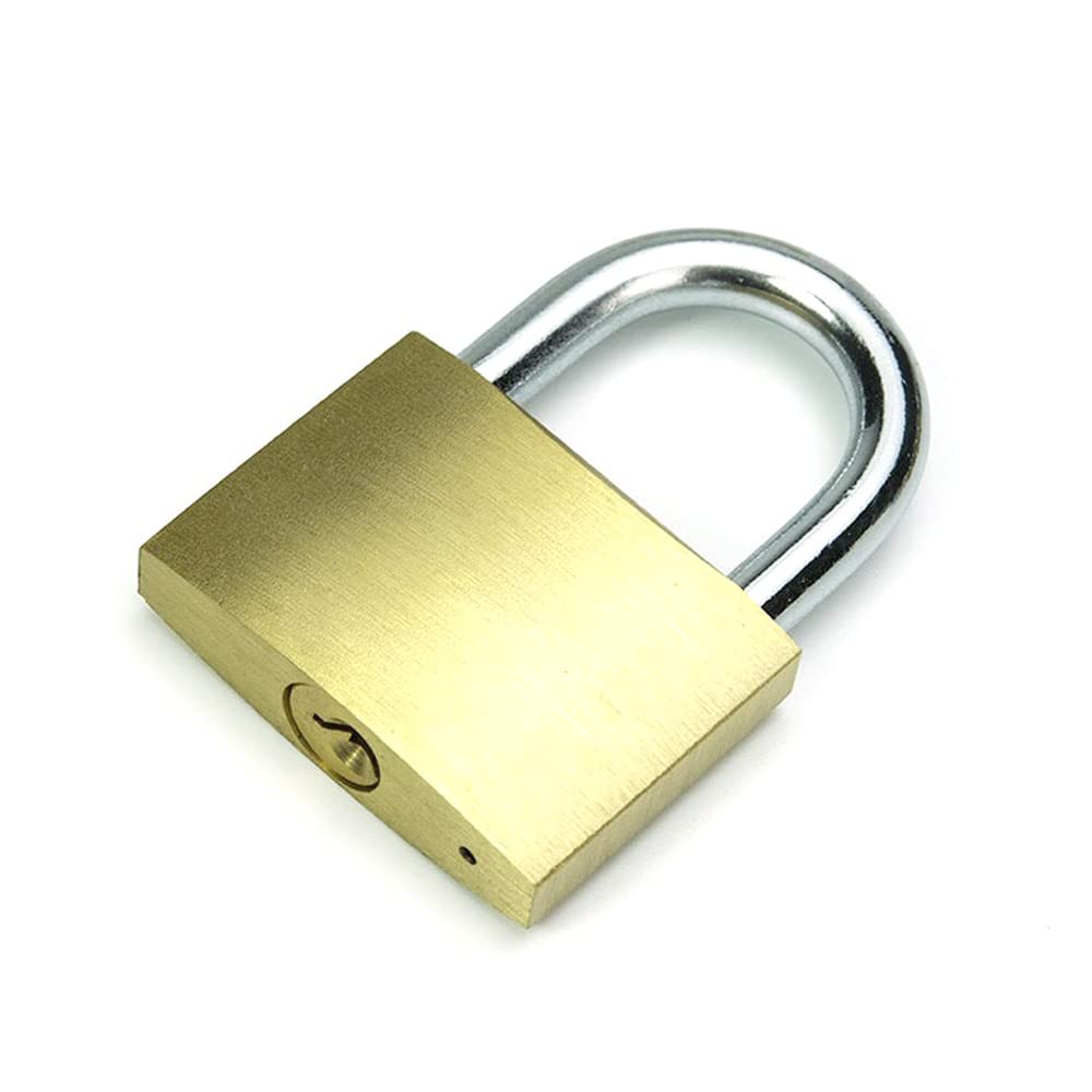ABRA FOX Solid Brass Padlocks 12-Pack – Keyed Alike, 25mm Lock Body