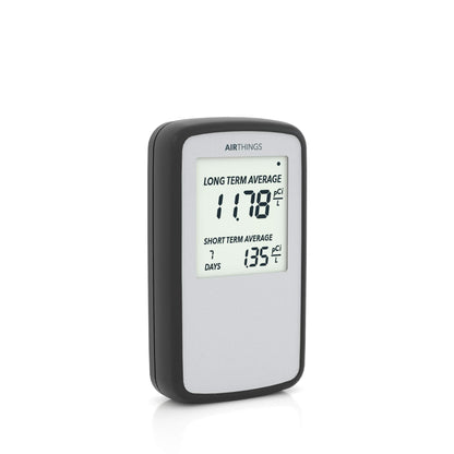 Airthings Corentium Home Radon Detector – Portable, Battery-Powered (USA, pCi/L)